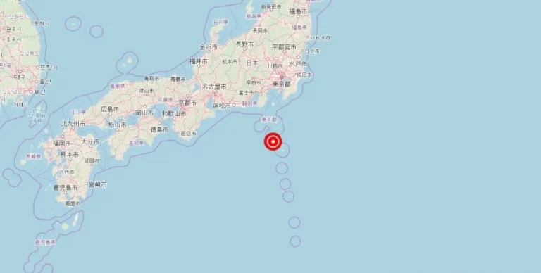Magnitude 5.00 Earthquake Strikes Near Shimoda, Shizuoka, Japan