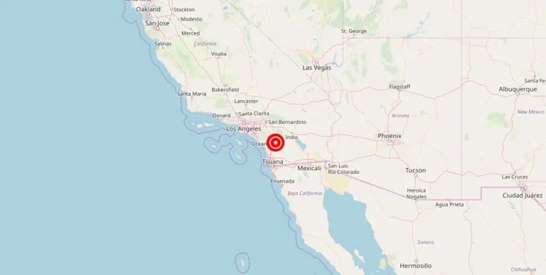 Magnitude 3.55 Earthquake Strikes Near Palomar Observatory, California