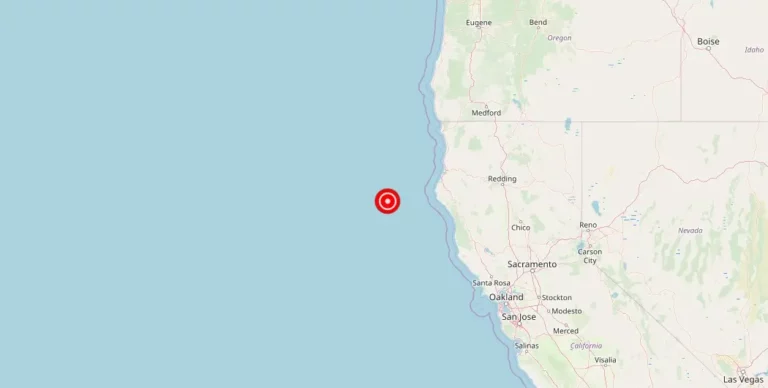 Magnitude 5.40 Earthquake Strikes Near Ferndale, California