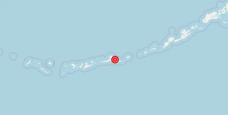 Magnitude 3.90 Earthquake Strikes Near Atka, Alaska.