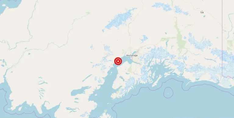 Magnitude 4.00 Earthquake Jolts Tyonek, Alaska