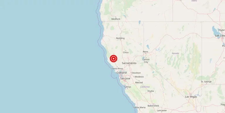 Magnitude 4.35 Earthquake Strikes Near Talmage, California