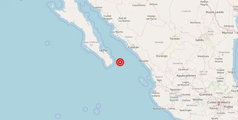 Magnitude 6.30 Earthquake Strikes Near Gulf of California, Mexico