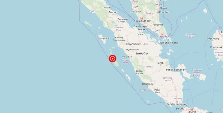 Magnitude 5.50 Earthquake Strikes Kepulauan Batu in Kalimantan Timur