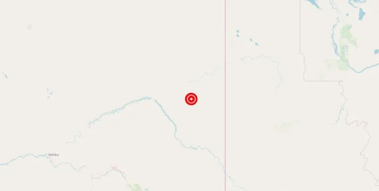 Magnitude 4.80 Earthquake Strikes Near Chalkyitsik, Alaska