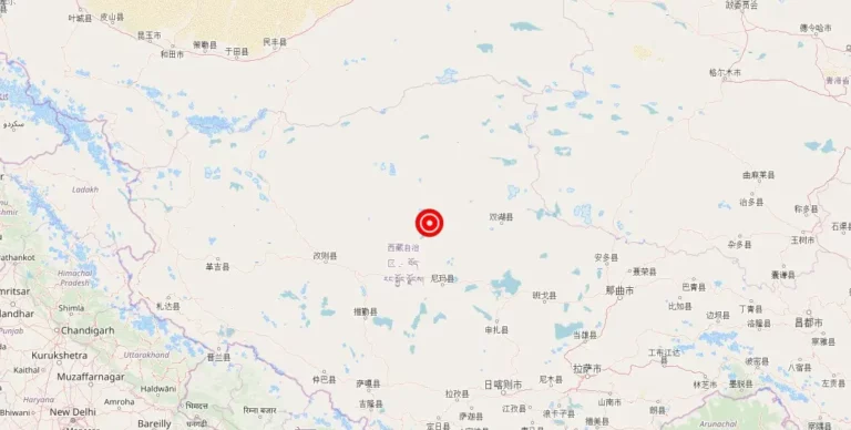 Magnitude 4.40 Earthquake Hits Tibet Autonomous Region in China