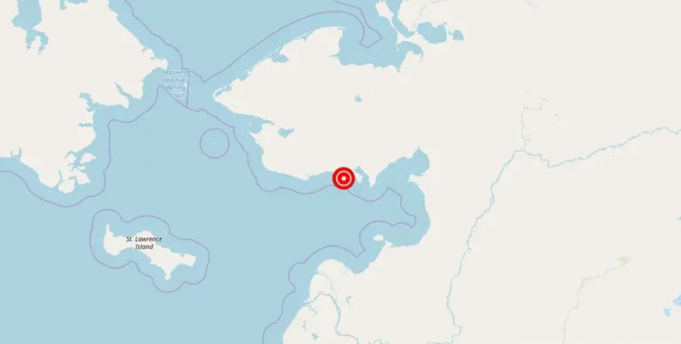 Magnitude 4.10 Earthquake Strikes Near White Mountain, Alaska