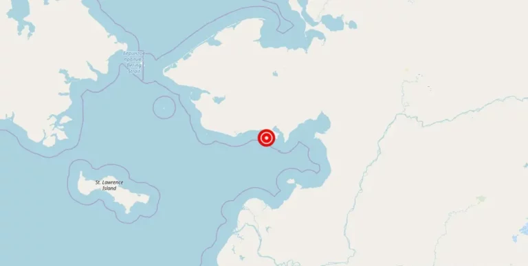 Magnitude 3.80 Earthquake Strikes Near Golovin, Alaska