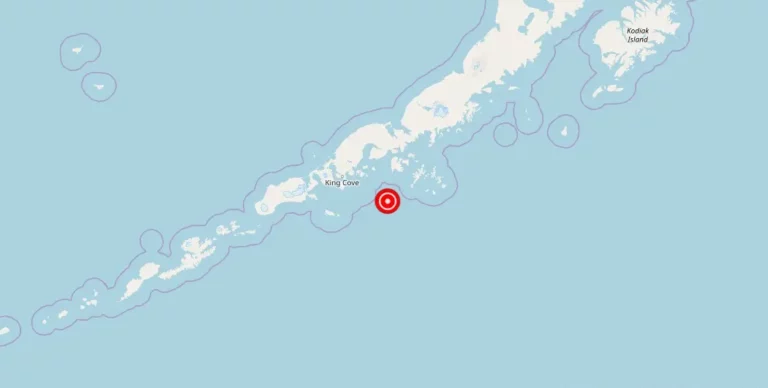 Magnitude 3.90 Earthquake Strikes Near Sand Point, Alaska