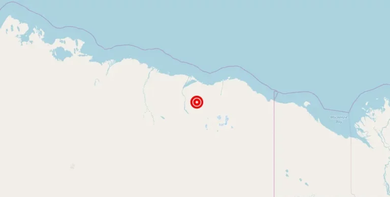 Magnitude 3.90 Earthquake Strikes near Kaktovik, Alaska
