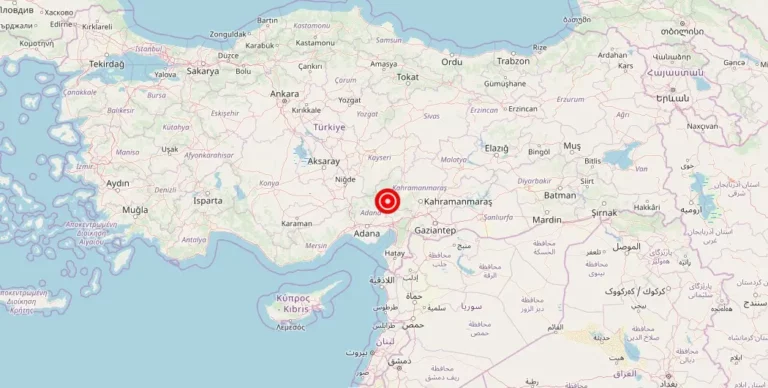Magnitude 5.5 Earthquake Strikes Near Ankara, Ankara Province, Turkey