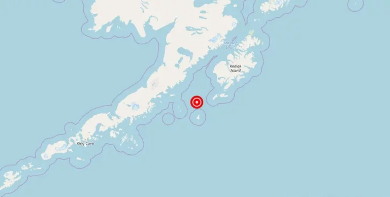 Magnitude 4.70 earthquake strikes near Akhiok, Alaska, USA