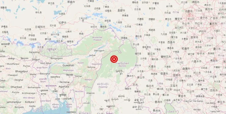 Magnitude 4.90 Earthquake Strikes Yangon, Myanmar