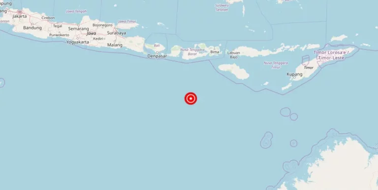 Magnitude 4.40 Earthquake Strikes Sumbawa, West Nusa Tenggara, Indonesia