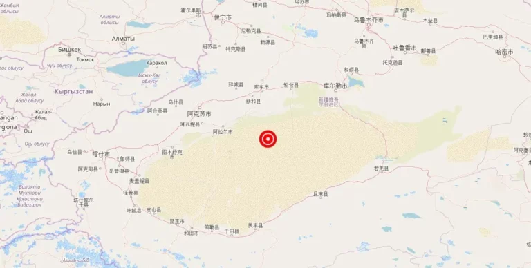 Magnitude 4.50 Earthquake Strikes Aral, Xinjiang Uygur, China