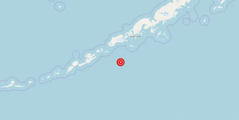 Magnitude 4.30 Earthquake Recorded near Akutan, Alaska