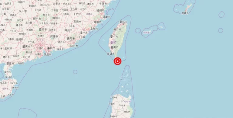 Magnitude 4.70 Earthquake Strikes Hengchun, Pingtung, Taiwan