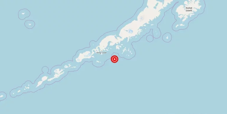 Magnitude 5.70 earthquake strikes near Sand Point, Alaska in United States