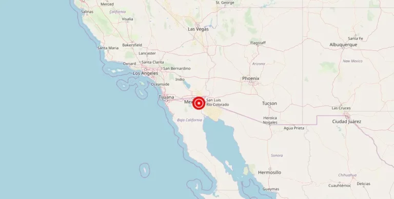 Magnitude 3.67 Earthquake Detected Near Delta, British Columbia, Canada