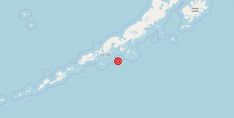 Magnitude 4.50 Earthquake Strikes Near Alaska Peninsula, Alaska, USA