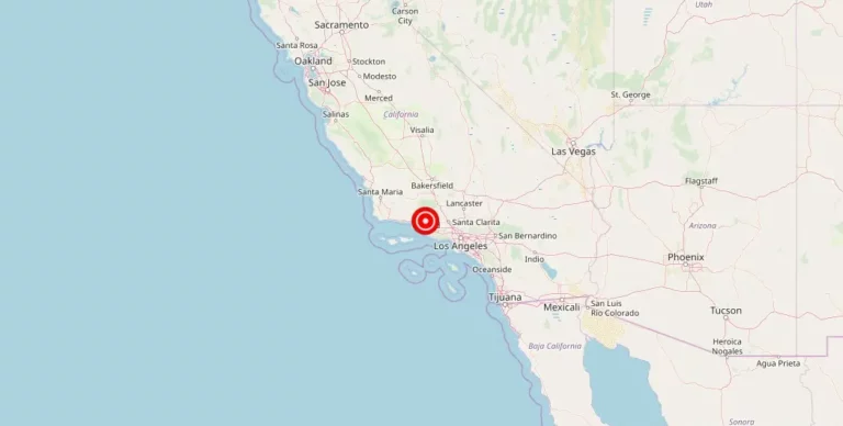 Magnitude 4.00 Earthquake Strikes Near Ojai, California