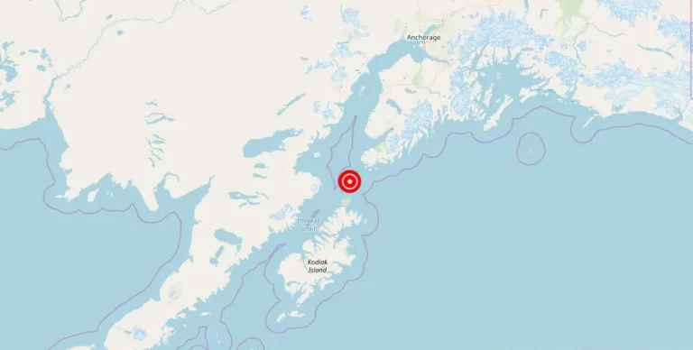 Magnitude 3.70 Earthquake Strikes Near Nanwalek, Alaska