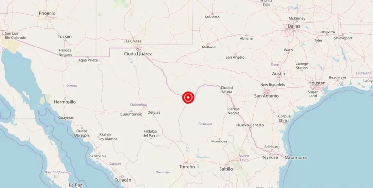 Magnitude 3.70 Earthquake Strikes Near Study Butte, Texas