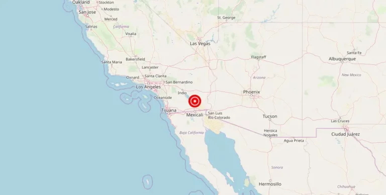 Magnitude 4.2 Earthquake Strikes Near Calipatria, California