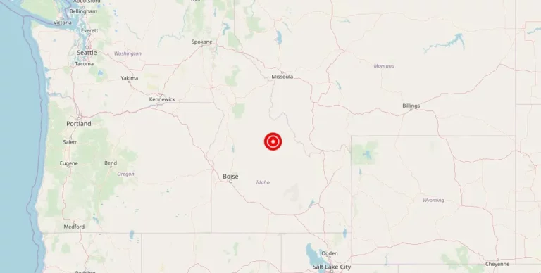 Magnitude 3.90 Earthquake Strikes Idaho Falls, Idaho
