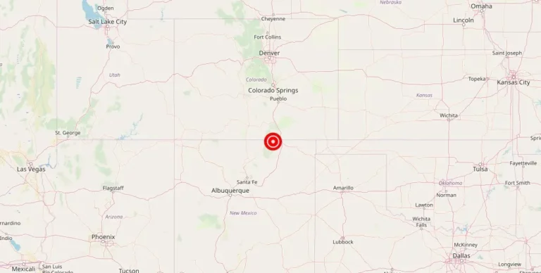 Magnitude 3.90 Earthquake Shakes Weston, Colorado
