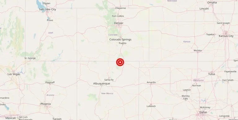 Magnitude 3.80 Earthquake Strikes Near Weston in Colorado, United States