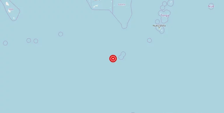 Magnitude 4.30 Earthquake Strikes Near Fiji Islands in Oceania