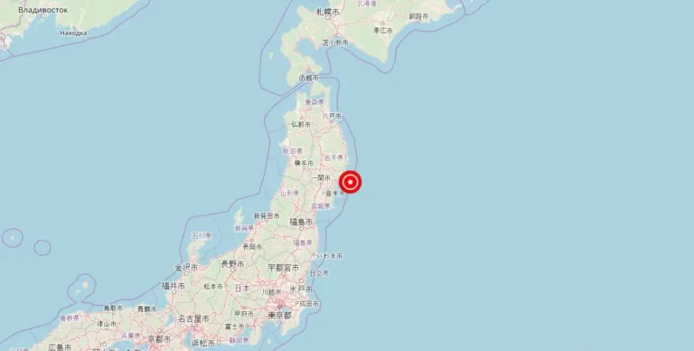 Magnitude 5.50 Earthquake Strikes Near Ofunato, Iwate, Japan
