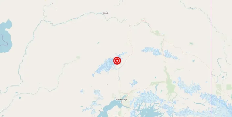 Magnitude 4.20 Earthquake Strikes Near Petersville, Alaska