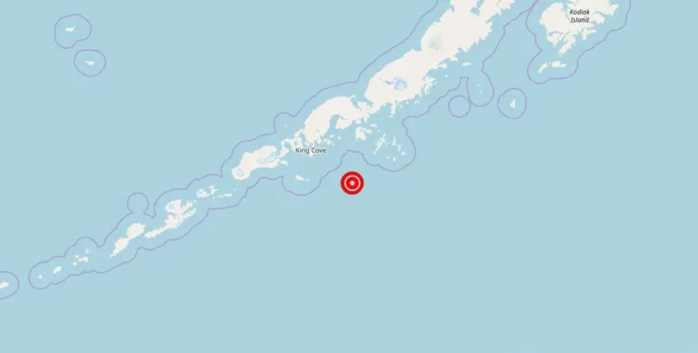 Magnitude 4.90 Earthquake Shakes Sand Point, Alaska